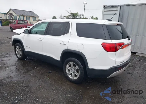 2017 GMC Acadia Sle-1 из США, поврежденный, VIN 1GKKNRLA0HZ282042